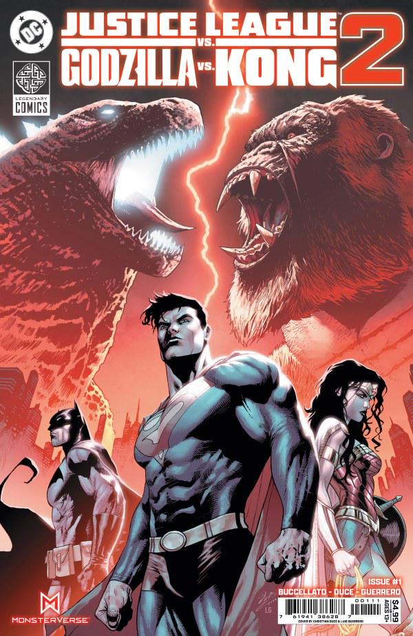Justice League vs. Godzilla vs. Kong 2 #1 (2025) Comic Books Justice League vs. Godzilla vs. Kong 2