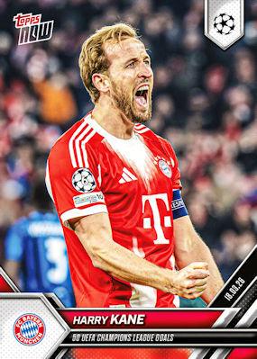 Harry Kane #110 2025 Topps Now UEFA Champions League
