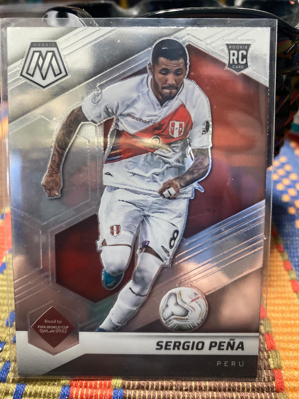 Sergio Pena #44 Soccer Cards 2021 Panini Mosaic Road to FIFA World Cup