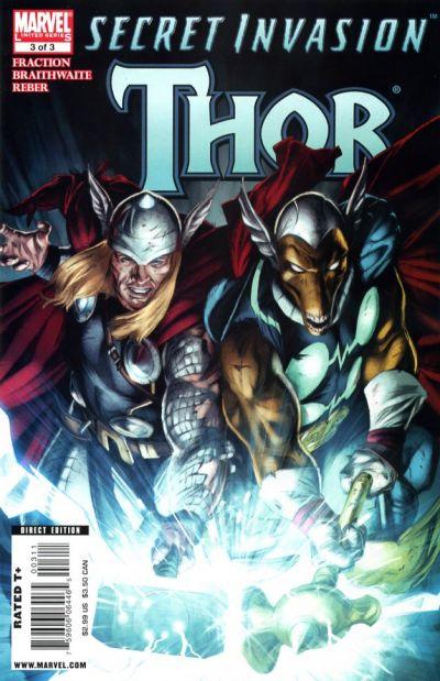 Secret Invasion: Thor #3 (2008) Comic Books Secret Invasion: Thor