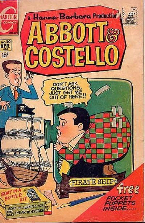 Abbott and Costello #20 (1971) Comic Books Abbott and Costello