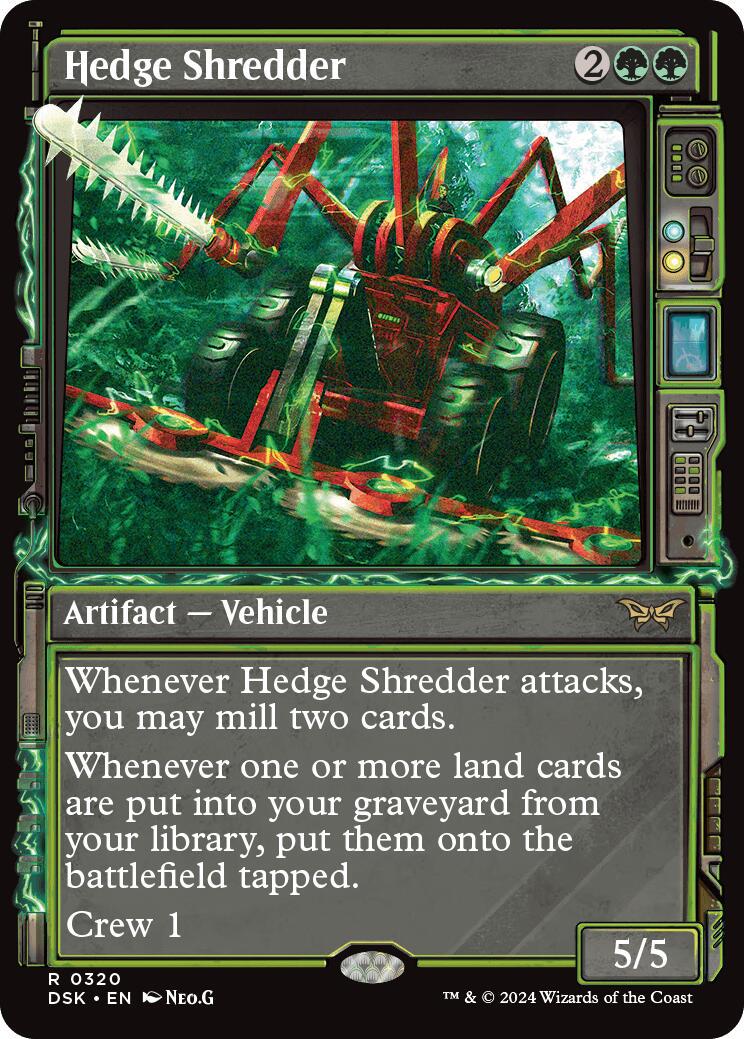 Hedge Shredder (Magic Duskmourn: House of Horror)