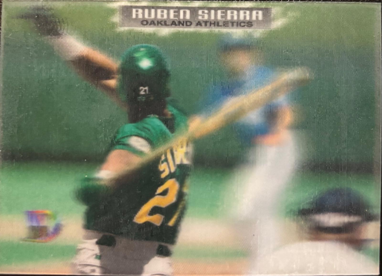 Ruben Sierra #3 Baseball Cards 1995 Topps DIII