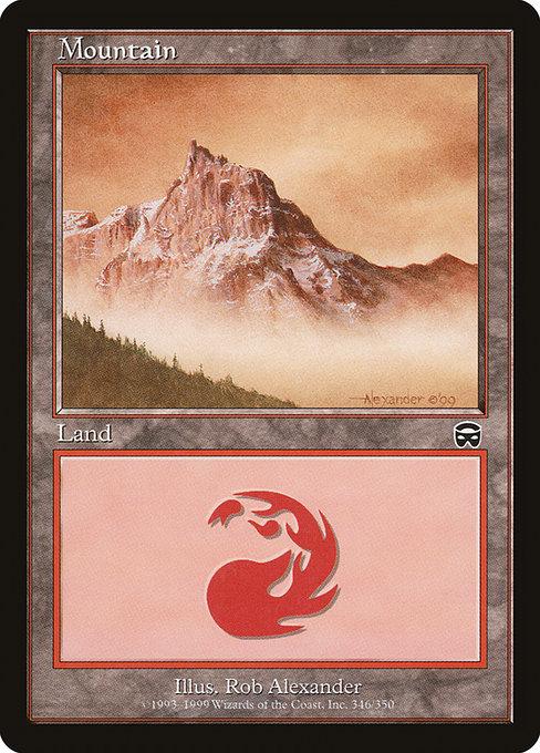 Mountain [D] (Magic Mercadian Masques)