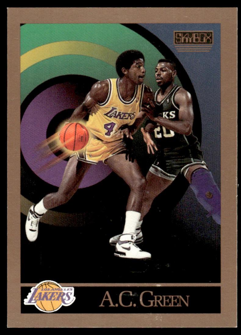 A.C. Green #137 Basketball Cards 1990 Skybox