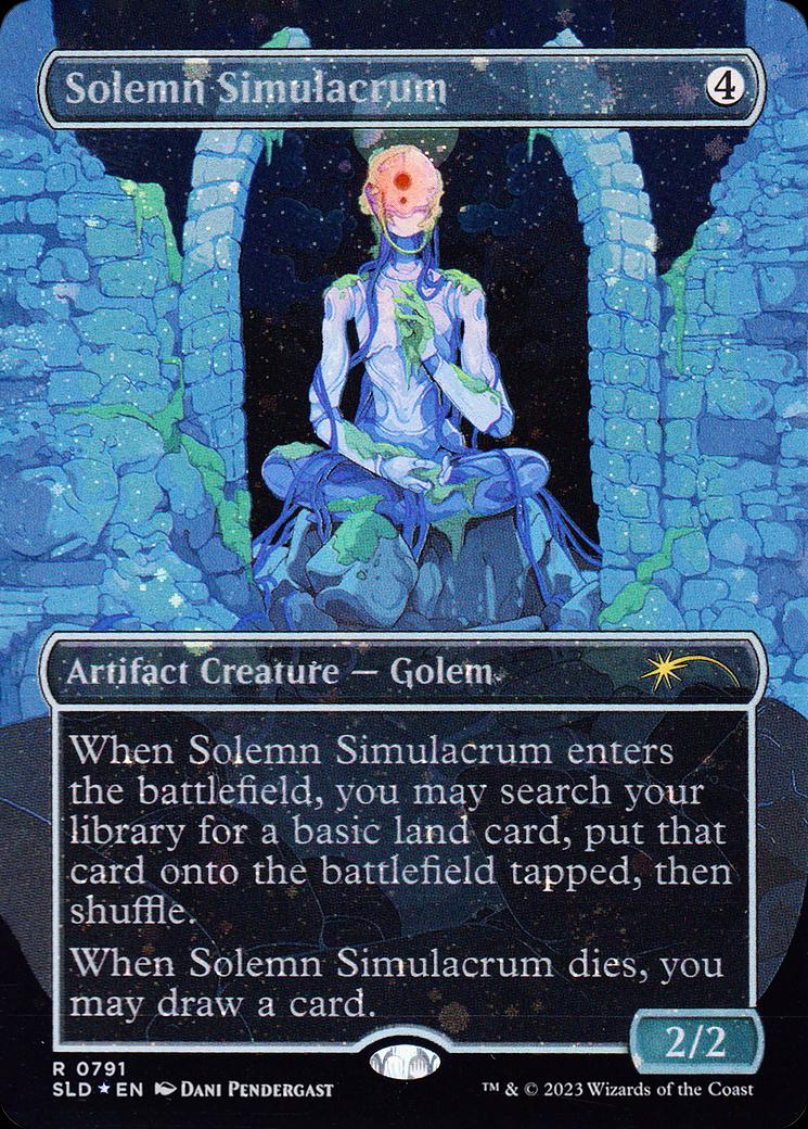 Solemn Simulacrum [Galaxy Foil] #791