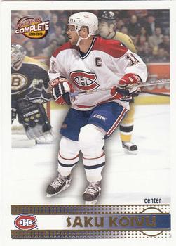 Saku Koivu #9 2002 Pacific Crown Royale Pacific Complete Hockey