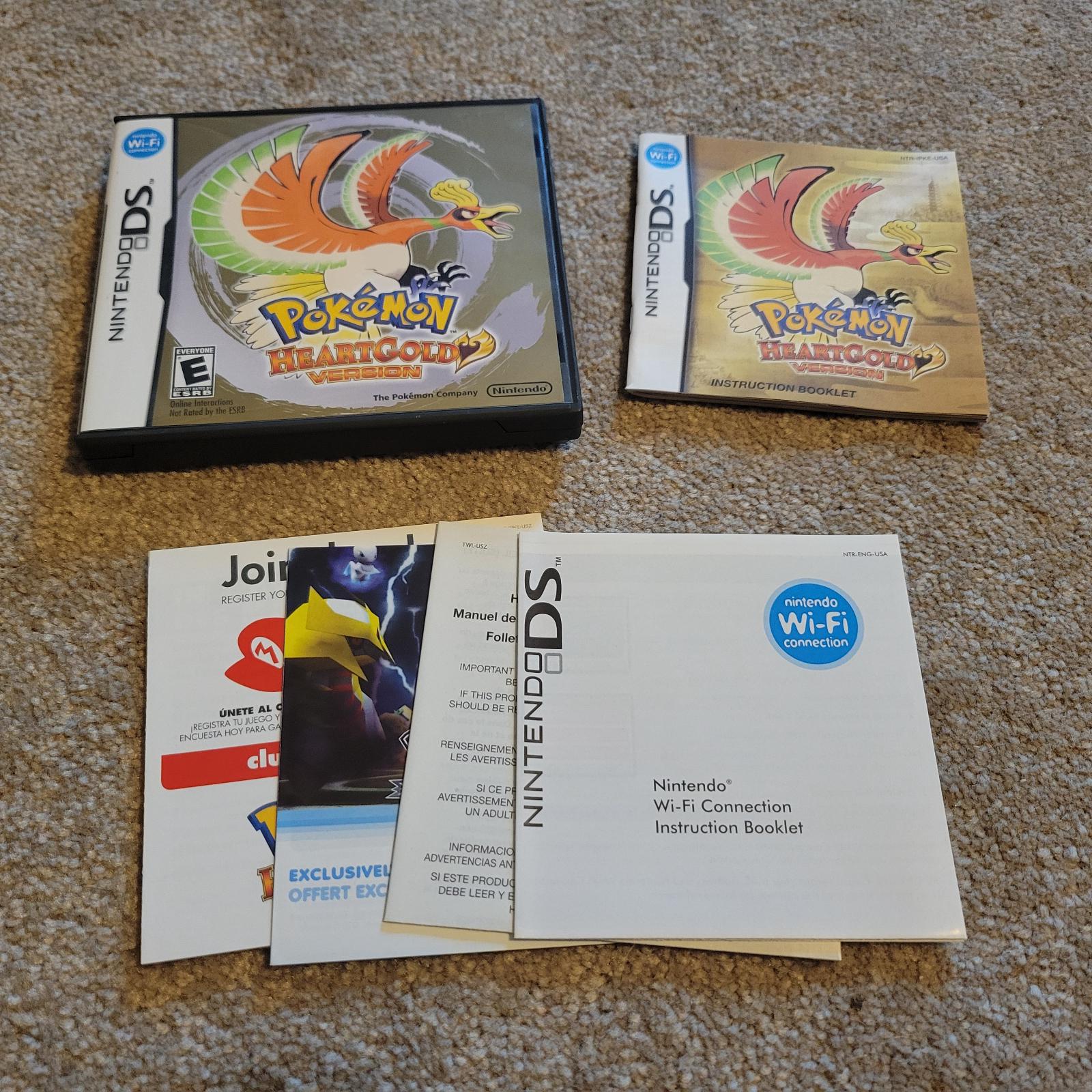 Pokemon HeartGold Version [Pokewalker] | Box and Manual only | Nintendo DS