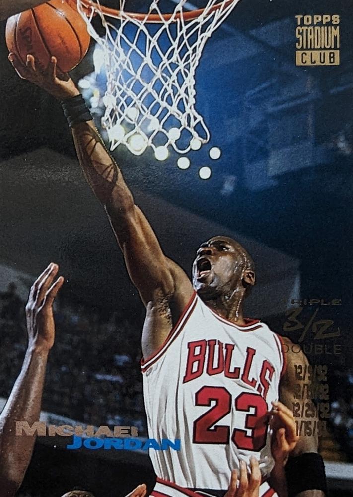 Michael Jordan #1 1993 Stadium Club Promo Basketball