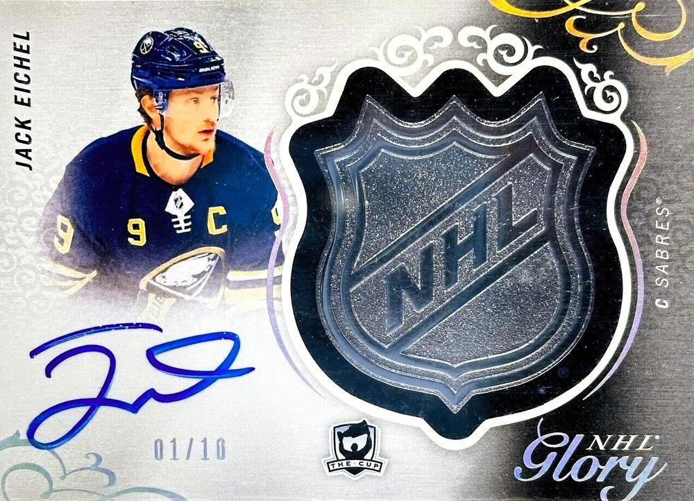Jack Eichel #G-JE 2018 Upper Deck The Cup NHL Glory Autographs