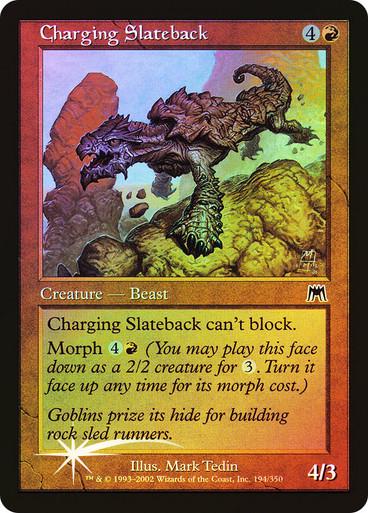 Charging Slateback [Foil] condition prices
