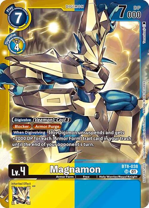 Magnamon front