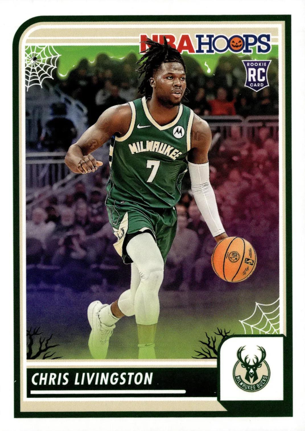 Chris Livingston #99 Basketball Cards 2023 Panini Haunted Hoops