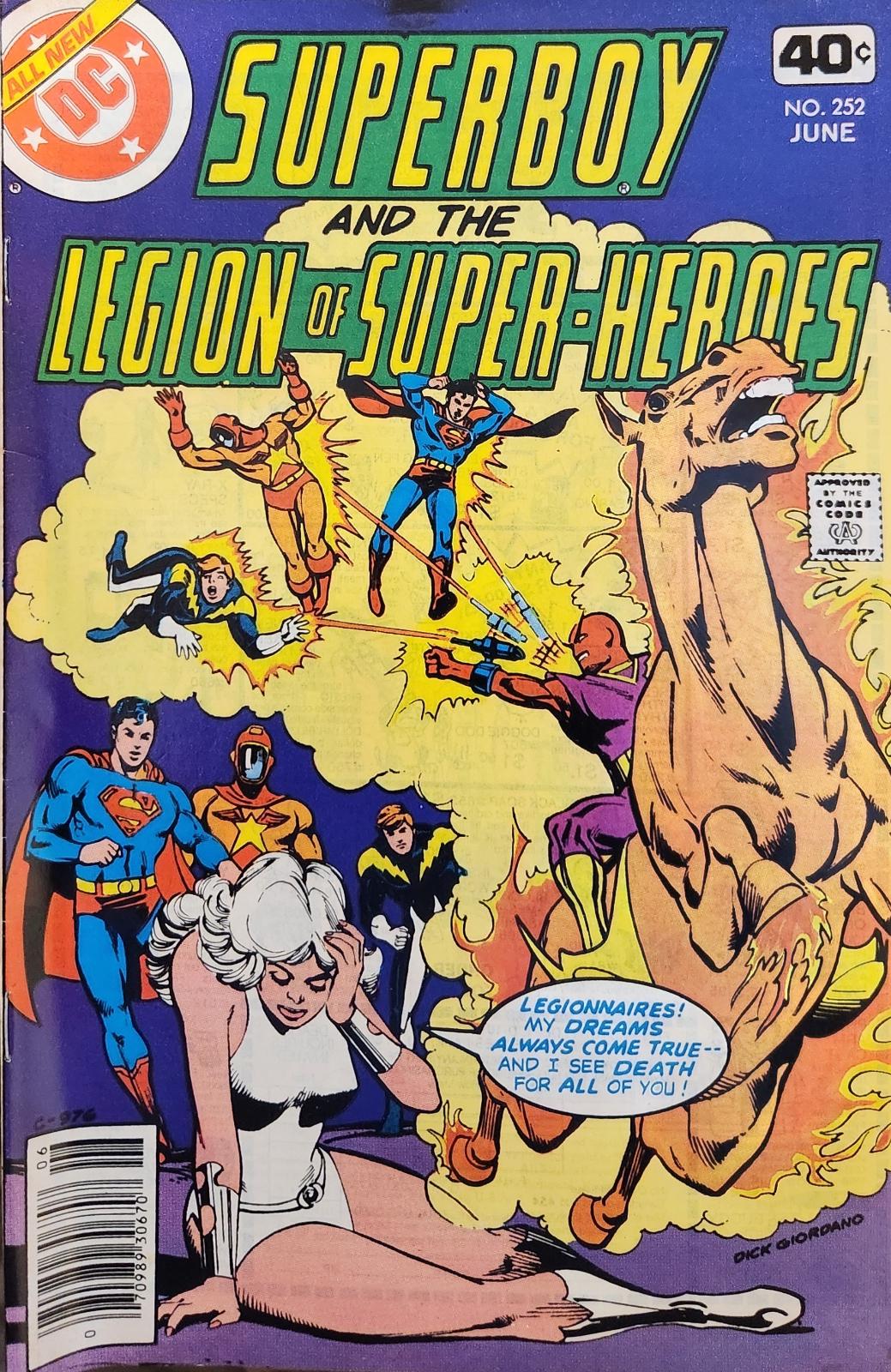 Superboy And The Legion Of Super Heroes #252 (1979) Comic Books Superboy and the Legion of Super-Heroes