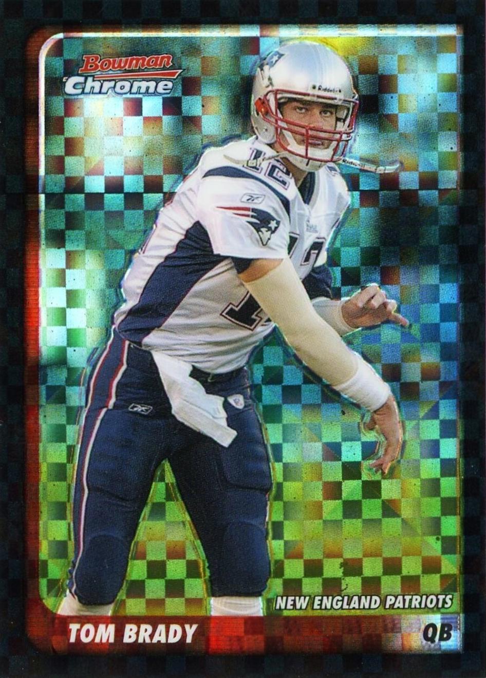 Tom Brady [Xfractor] #14 Prices | 2003 Bowman Chrome | Football Cards