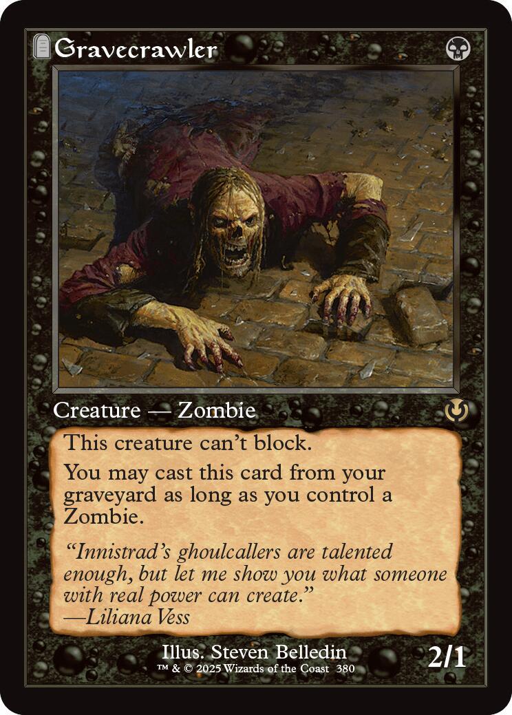 Gravecrawler #380 Magic Innistrad Remastered