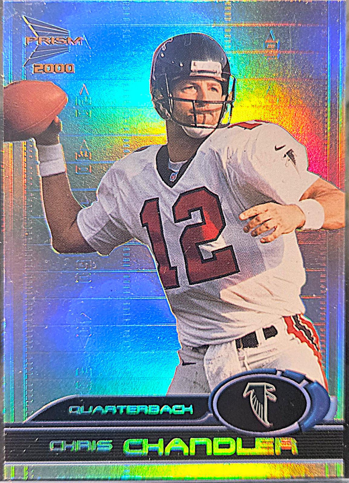 Chris Chandler #4 2000 Pacific Prism Prospects Football