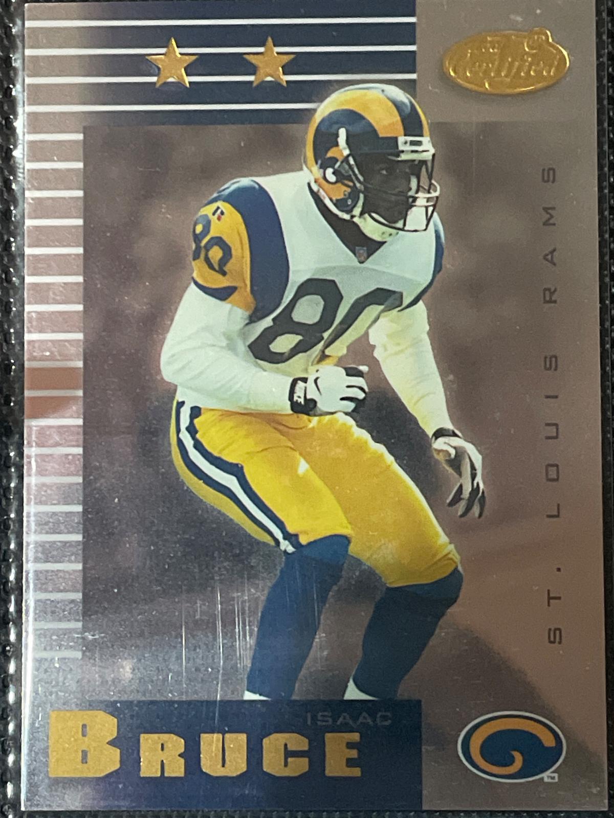 Isaac Bruce #142 1999 Leaf Certified Football
