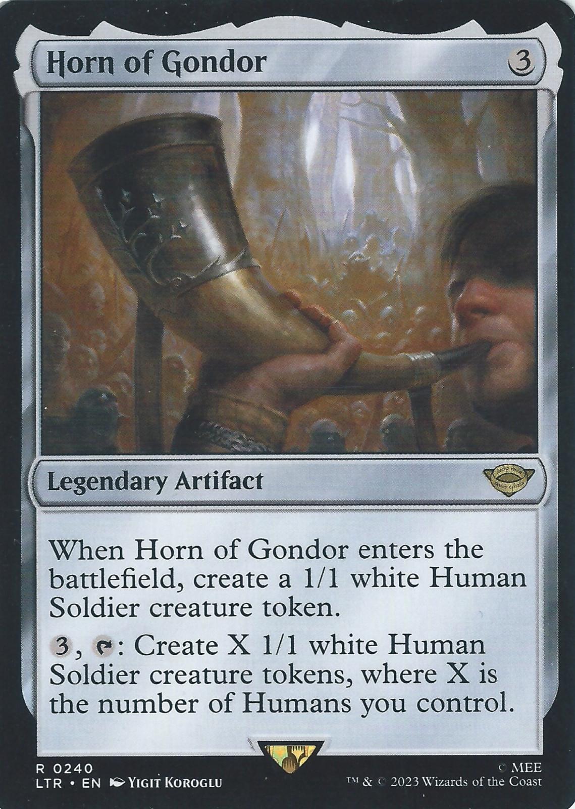 Horn of Gondor #240 Magic Lord of the Rings