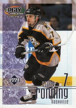 Cliff Ronning #57 2001 UD Playmakers Hockey