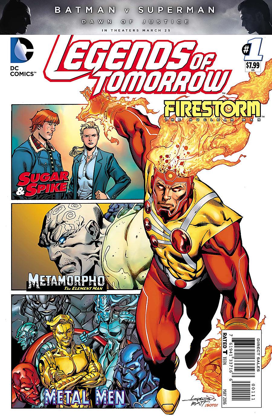 Legends of Tomorrow #1 (2016) Comic Books Legends of Tomorrow