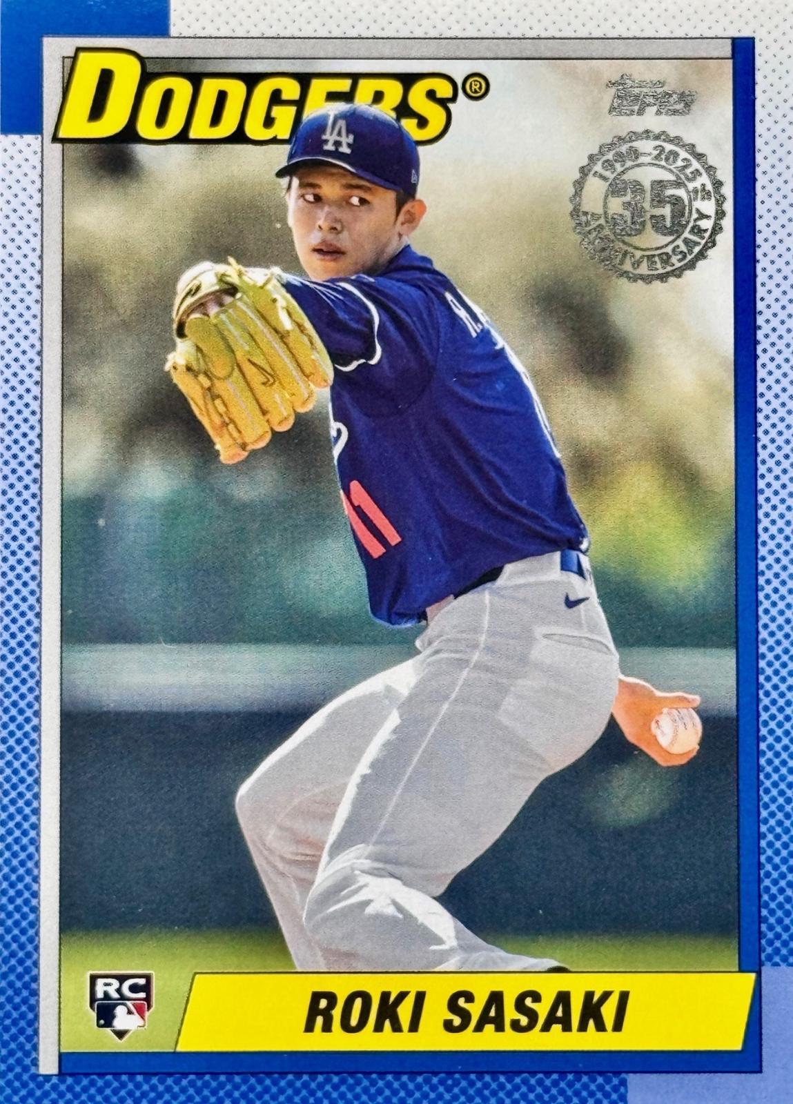 Roki Sasaki #90B2-37 Prices | 2025 Topps 1990 | Baseball Cards