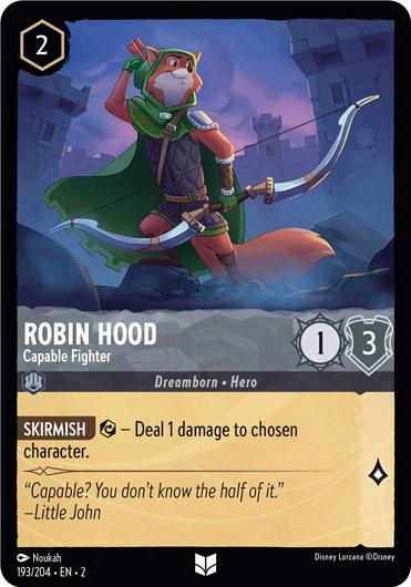 Robin Hood - Capable Fighter #193 Cover Art