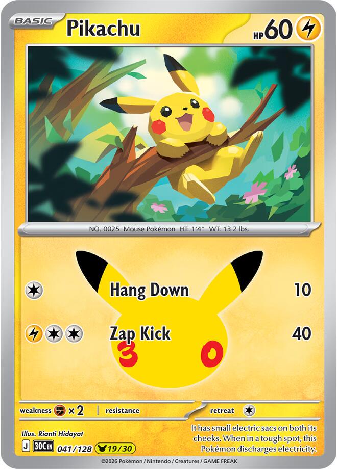 2026 Pikachu #41