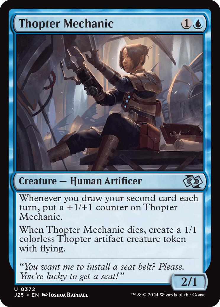 Thopter Mechanic (Magic Foundations Jumpstart)