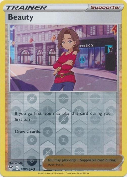 Beauty [Reverse Holo] #148 Prices | Pokemon Vivid Voltage | Pokemon Cards