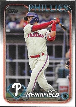 Whit Merrifield #661 Baseball Cards 2024 Topps