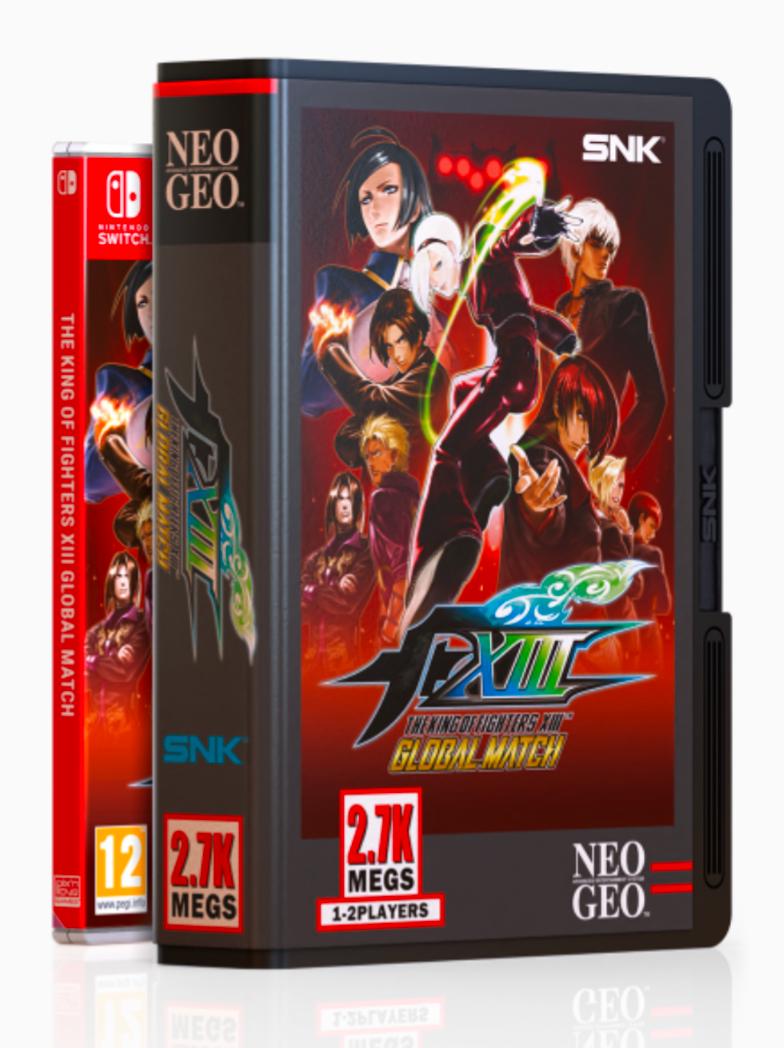 Carátula de King Of Fighters XIII GM 30TH Anniversary Edition para Switch (edición PAL España)