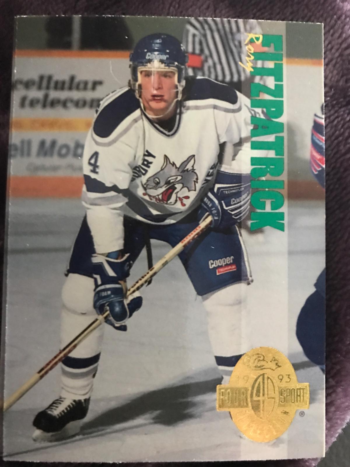 Rory Fitzpatrick #209 Hockey Cards 1993 Classic