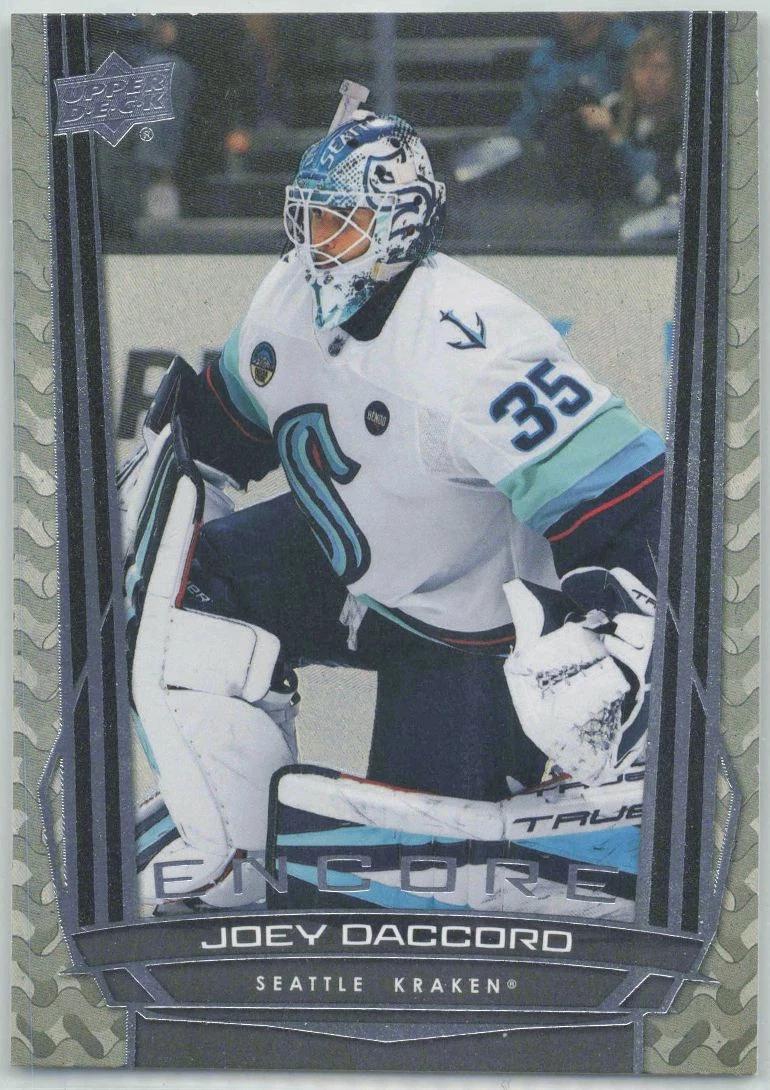 Joey Daccord #E-162 2025 Upper Deck Series 2 Encore Hockey