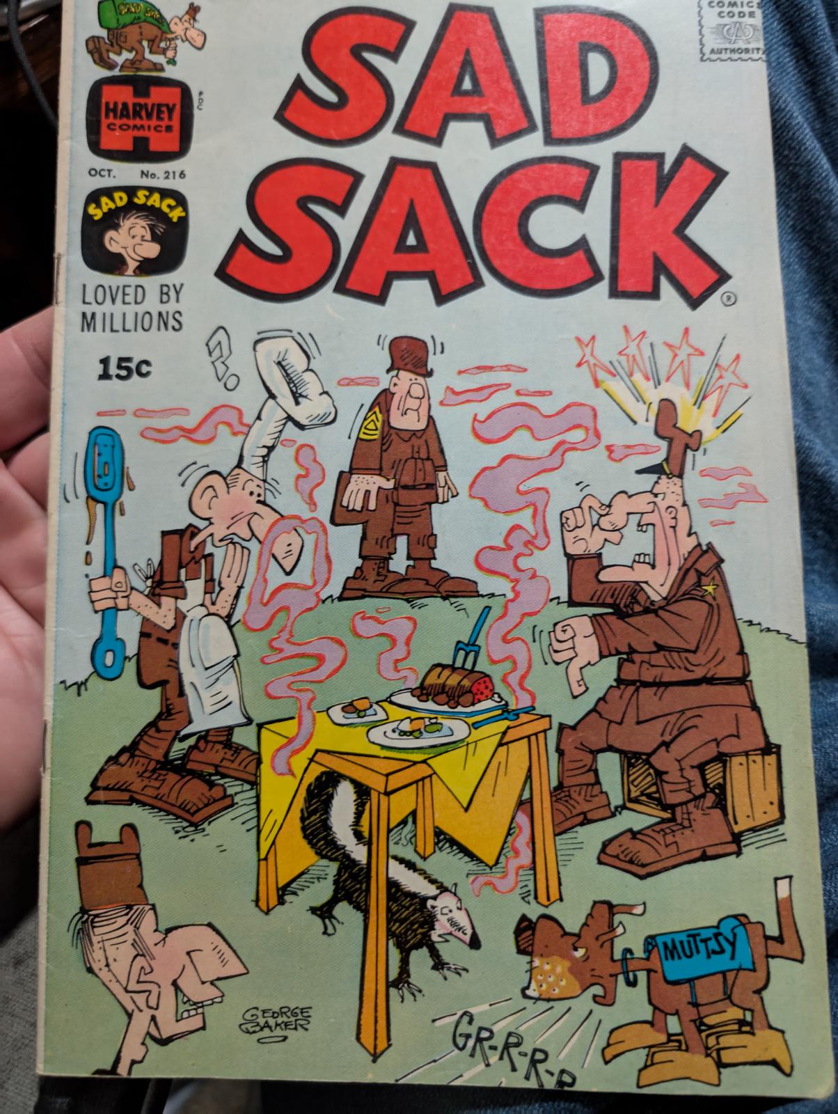 Sad Sack Comics #216 (1970) Prices | Sad Sack Comics Series