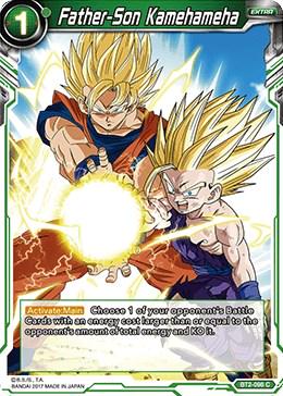 Father-Son Kamehameha BT2-098 Dragon Ball Super Union Force