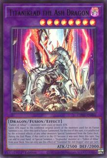 Titaniklad the Ash Dragon CH01-EN046