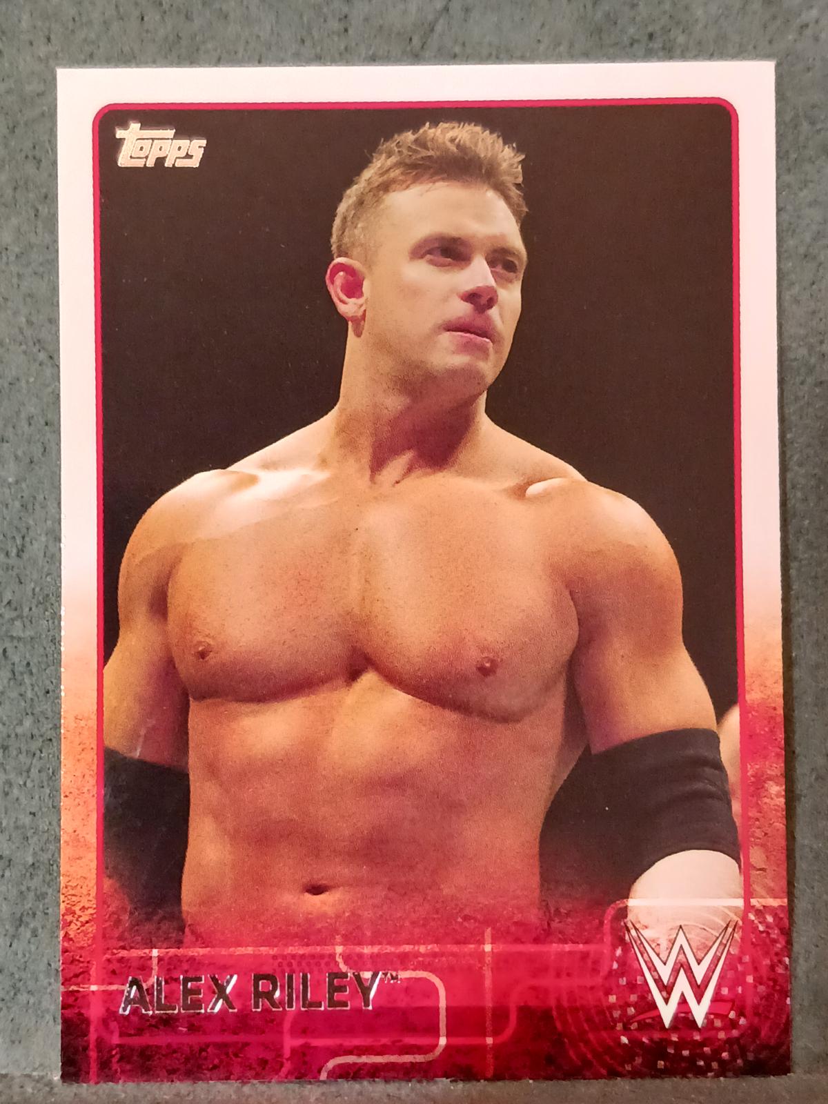 Alex Riley #3 Wrestling Cards 2015 Topps WWE