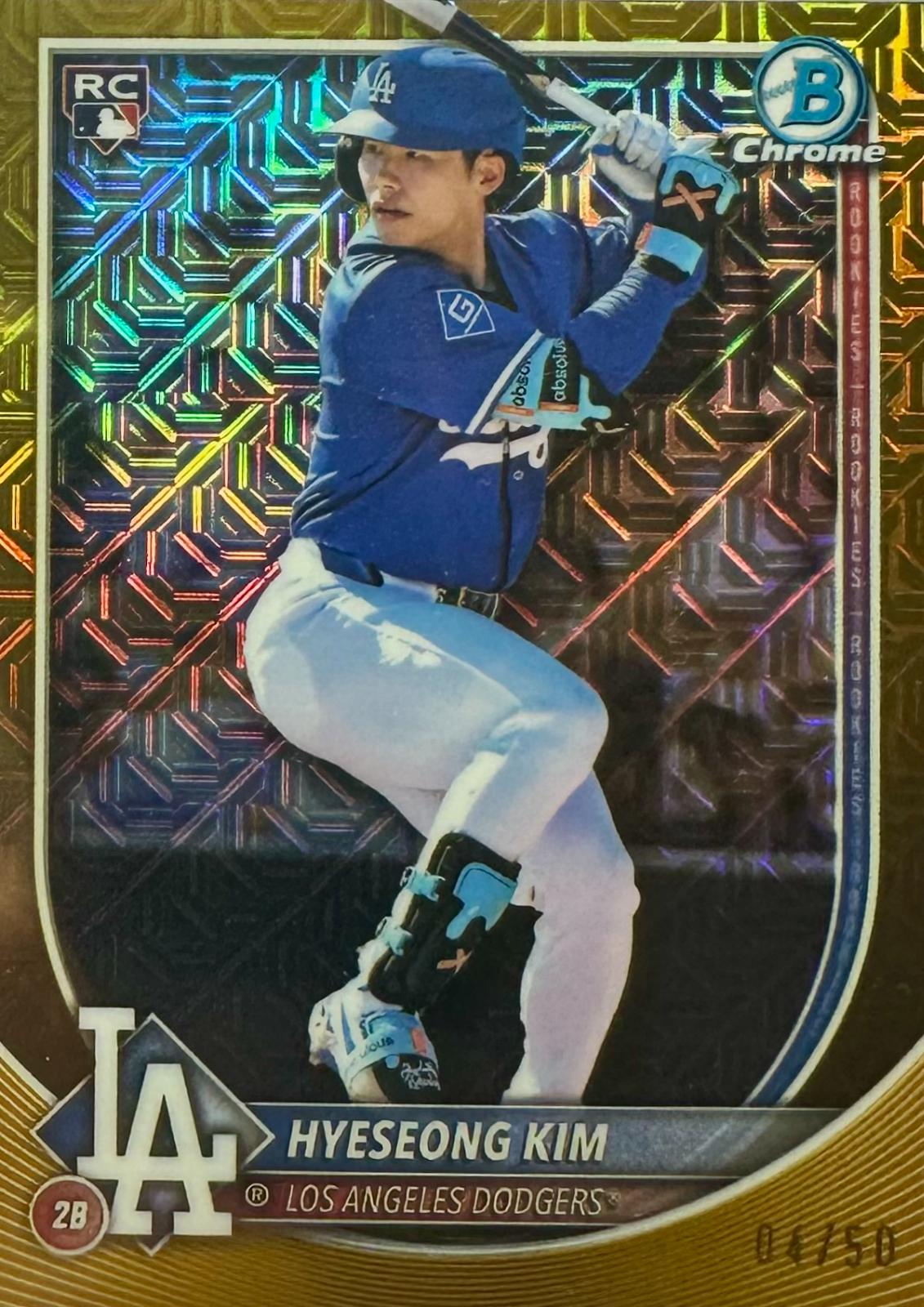 Hyeseong Kim [Gold Mojo Refractor] #2