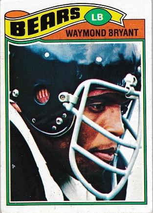 Waymond Bryant #61 Football Cards 1977 Topps