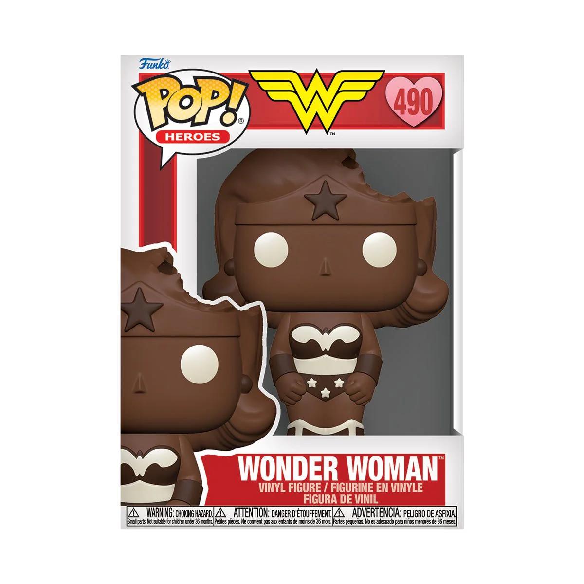Wonder Woman Chocolate #490 Funko POP Heroes