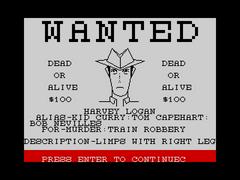 Gameplay | Wild Bunch ZX Spectrum