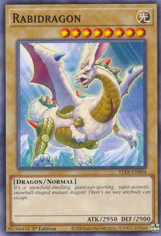 Rabidragon STAX-EN004 YuGiOh 2 Player Starter Set