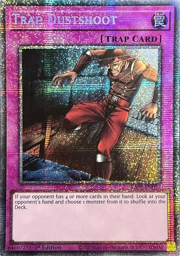 yugioh rare trap cards Banishing Trap Hole - DUNE-EN077 Super Rare main image 1