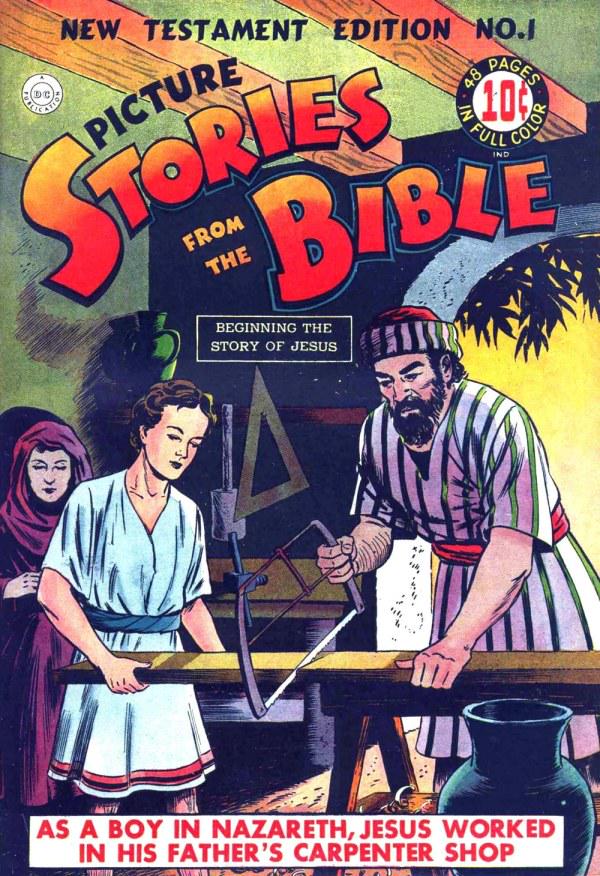 Picture Stories from the Bible New Testament #1 (1944) Comic Books Picture Stories from the Bible New Testament