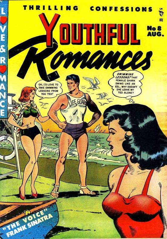 Youthful Romances #8 (1951) Comic Books Youthful Romances