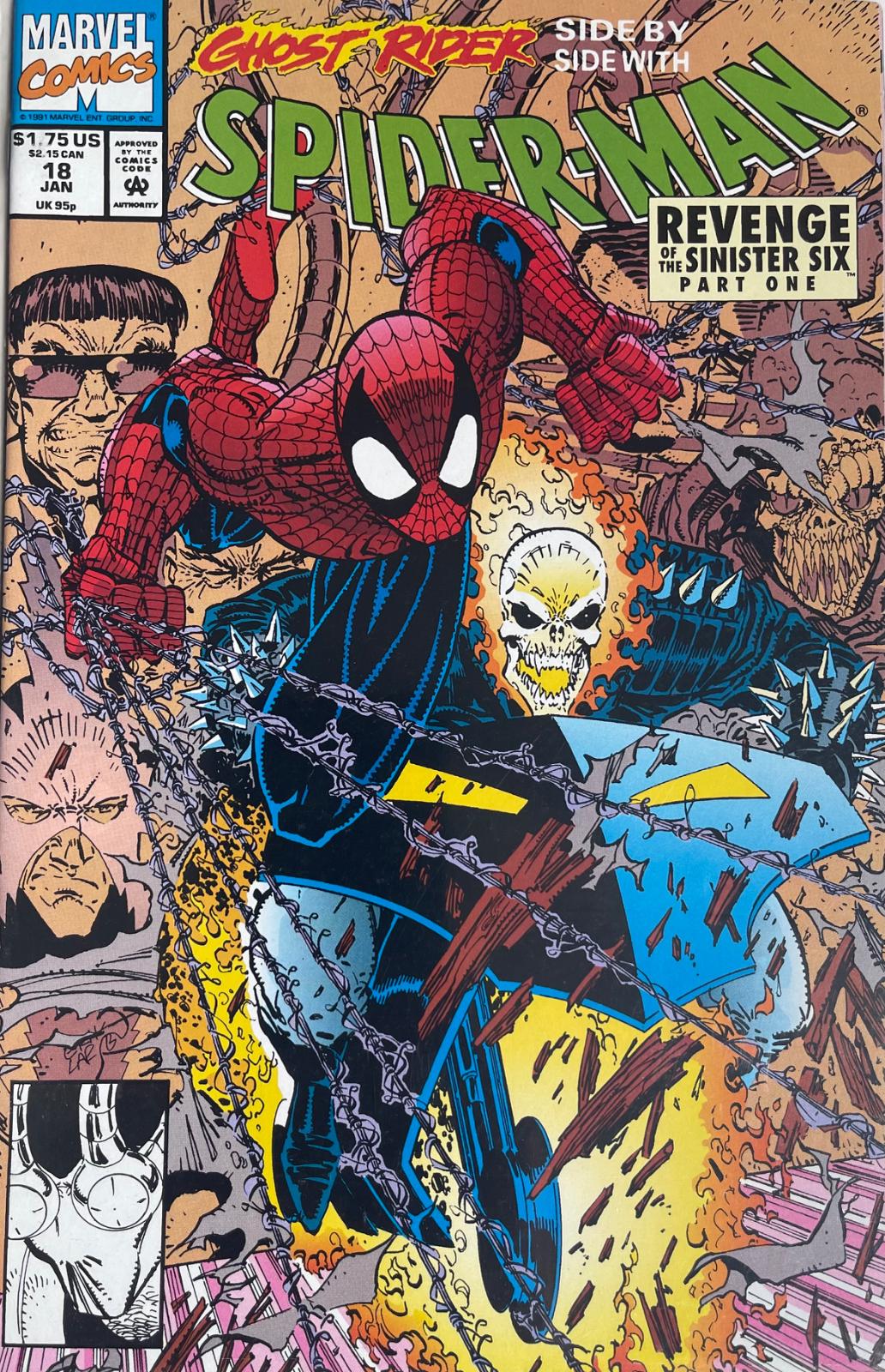 Spider-Man #18 (1992) Comic Books Spider-Man