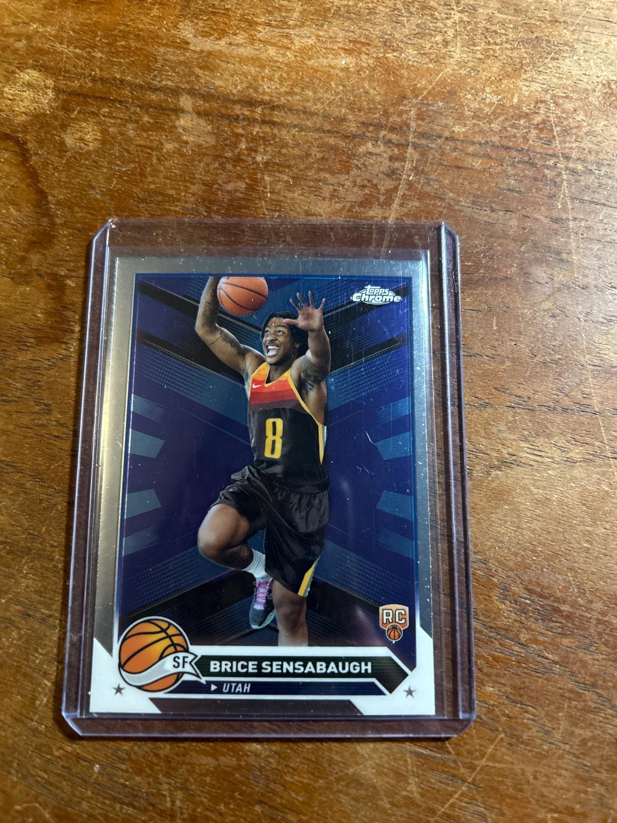 Brice Sensabaugh #73 Basketball Cards 2023 Topps Chrome
