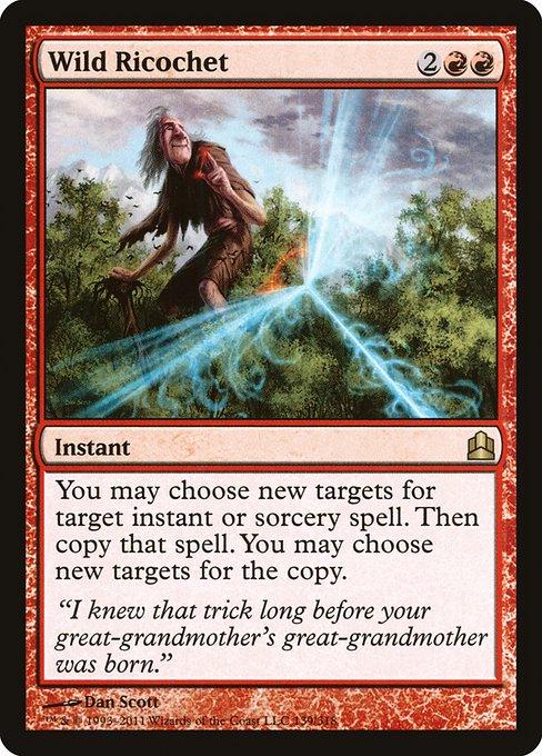 Wild Ricochet (Magic Commander)