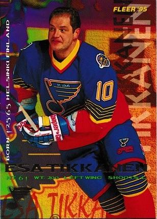 Esa Tikkanen #193 Hockey Cards 1994 Fleer